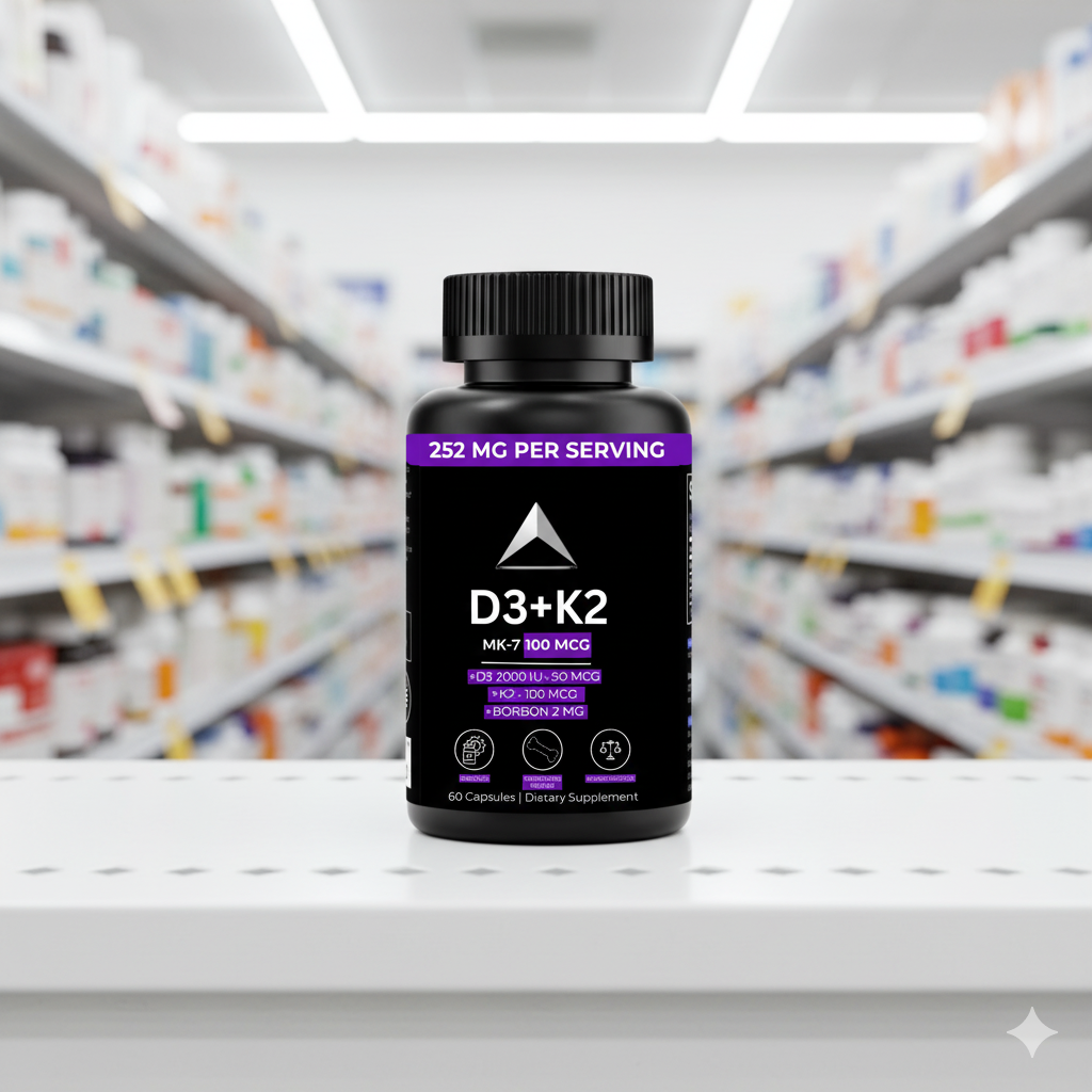 D3+K2 (MK-7) Softgels